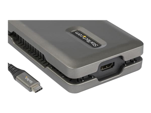 StarTech.com DKT31CSDHPD3, Langallinen, USB 3.2 Gen 2 (3.1 Gen 2) Type-C, 100 W, 2.0b, 10,100,1000 Mbit/s, IEEE 802.3, IEEE 802.3ab, IEEE 802.3u