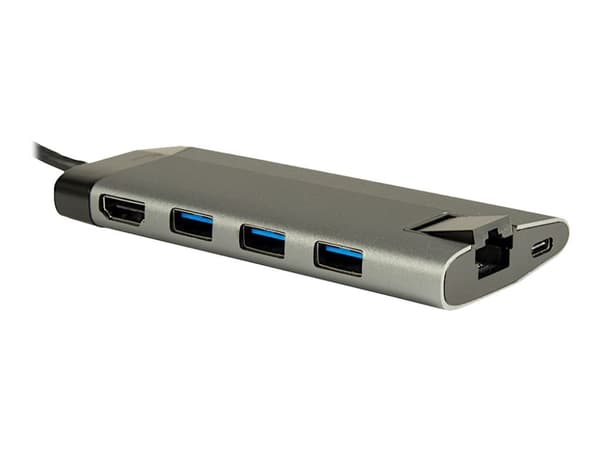 Argus GDC-802 - Telakointiasema - USB-C 3.1 - HDMI - GigE