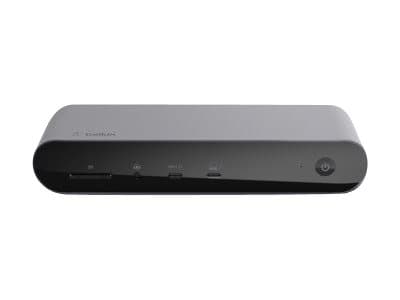 Belkin Thunderbolt 4 Dock Pro, Langallinen, Thunderbolt 4, 90 W, 1000 Mbit/s, Musta, SD