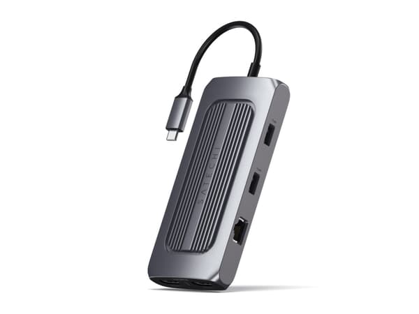 Satechi Multiport MX -sovitin - Telakointiasema - USB-C - 2 x HDMI - GigE