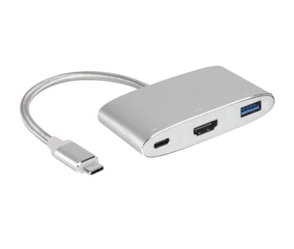 Innergie USB Adapter ACCS20ELR USB-C - HDMI - DisplayPort Gray (ACCS20ELR)