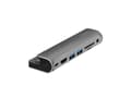 Miniatyrbild 2 av 5: LogiLink UA0385, USB Type-C, 3,5 mm, HDMI, USB 3.2 Gen 1 (3.1 Gen 1) Type-A, USB Type-C, MicroSDHC, MicroSDXC, MiniSD, SDHC, SDXC, 5000 Mbit/s, 60 Hz