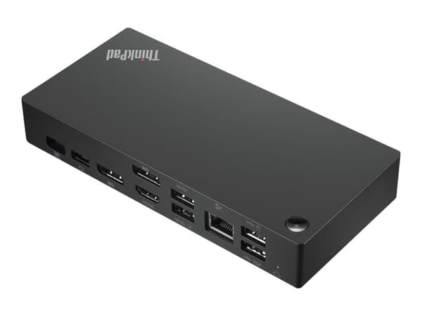 Lenovo ThinkPad Universal USB-C Smart Dock - Telakointiasema - USB-C - HDMI, 2 x DP - GigE - 135 Watt - Lajittele