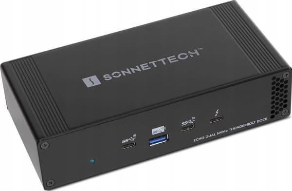 Sonnet Echo - Solid state drive array - 2 lokeroa (NVM Express) - Thunderbolt 3 (ulkoinen)