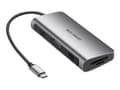 Miniatyrbild 1 av 2: Ugreen - Dockningsstation - USB-C - VGA, HDMI - 1GbE