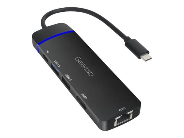 GearLab - Telakointiasema - USB-C 3.2 Gen 1 - HDMI - 100Mb LAN