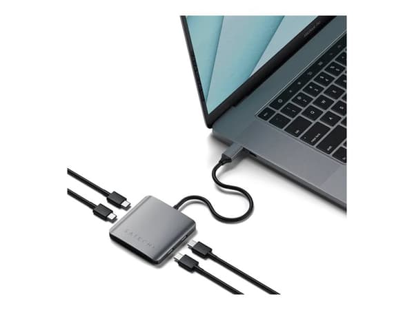 Satechi - Keskitin - 4 x USB-C - työpöytätietokoneet