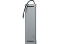 Miniatyrbild 1 av 5: Baseus CATSXG0G, USB 3.2 Gen 1 (3.1 Gen 1) Type-C, 10,100,1000 Mbit/s, Silver, MicroSD (TransFlash), SD, 3,5mm, HDMI, RJ-45, USB 3.2 Gen 1 (3.1 Gen 1