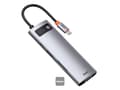 Pikkukuva 5 / 5: Baseus Metal Gleam, USB 3.2 Gen 1 (3.1 Gen 1) Type-C, HDMI, RJ-45, USB 2.0, USB 3.2 Gen 1 (3.1 Gen 1) Type-A, USB 3.2 Gen 1 (3.1 Gen 1) Type-A, USB 3