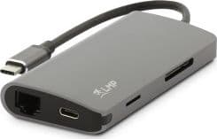 LMP 15954, USB 3.2 Gen 2 (3.1 Gen 2) Type-C, Grå, MicroSD (TransFlash), SD, HDMI, RJ-45, USB 3.2 Gen 1 (3.1 Gen 1) Type-A, Gjuten aluminium, USB