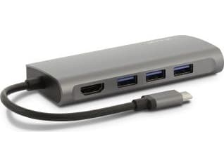 LMP 15954, USB 3.2 Gen 2 (3.1 Gen 2) Type-C, Grå, MicroSD (TransFlash), SD, HDMI, RJ-45, USB 3.2 Gen 1 (3.1 Gen 1) Type-A, Gjuten aluminium, USB