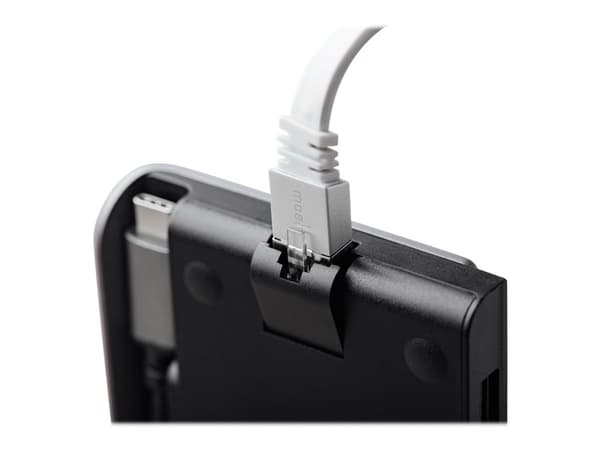 Moshi Symbus Mini 7-in-1 - telakointiasema - USB-C / Thunderbolt 3 - HDMI - GigE