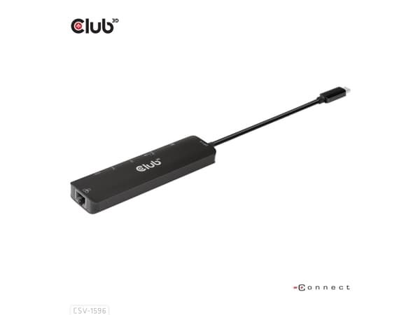 Club 3D - Dockingstasjon - USB-C 3.1 Gen 1 - HDMI - GigE