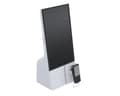 Miniatyrbild 2 av 3: Ergonomic Solutions SpacePole Kiosk SKS001-32, POS-platta, Vit, Metall, 145 mm, 63,9 mm, 184,5 mm
