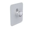 Miniatyrbild 1 av 3: Ergonomic Solutions SpacePole Kiosk SKS001-32, POS-platta, Vit, Metall, 145 mm, 63,9 mm, 184,5 mm