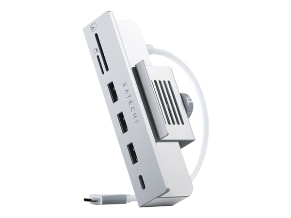 Satechi ST-UCICHS, USB 3.2 Gen 1 (3.1 Gen 1) Type-C, Hopea, MicroSD (TransFlash), SD, USB 3.2 Gen 1 (3.1 Gen 1) Type-A, 101,6 mm, 40,6 mm