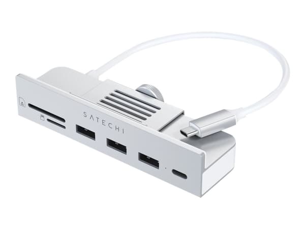 Satechi ST-UCICHS, USB 3.2 Gen 1 (3.1 Gen 1) Type-C, Hopea, MicroSD (TransFlash), SD, USB 3.2 Gen 1 (3.1 Gen 1) Type-A, 101,6 mm, 40,6 mm
