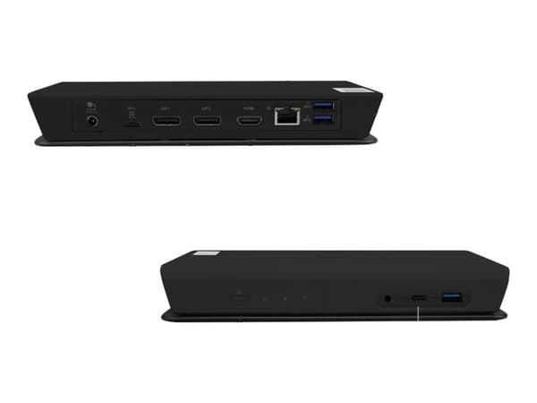 i-Tec - Dokkingstasjon - USB4 / Thunderbolt 4 - HDMI, 2 x DP++ - 1GbE - 135 watt - Europa