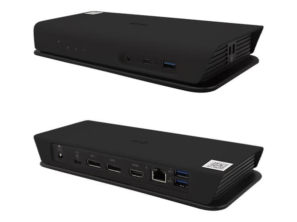 i-Tec - Dokkingstasjon - USB4 / Thunderbolt 4 - HDMI, 2 x DP++ - 1GbE - 135 watt - Europa