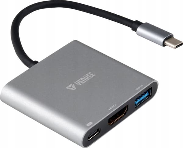 Yenkee USB-kabel YTC 031 USB C till HDMI multi-port hubb, USB C, USB A YENKEE