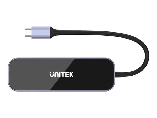 Unitek uHUB H6 D1084A - Telakointiasema - USB-C - HDMI - GigE