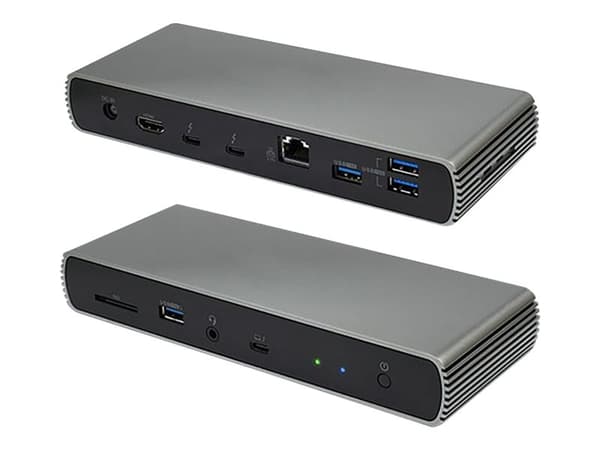 GearLab - Telakointiasema - USB-C / Thunderbolt 4 - HDMI, Thunderbolt - GigE - 135 wattia