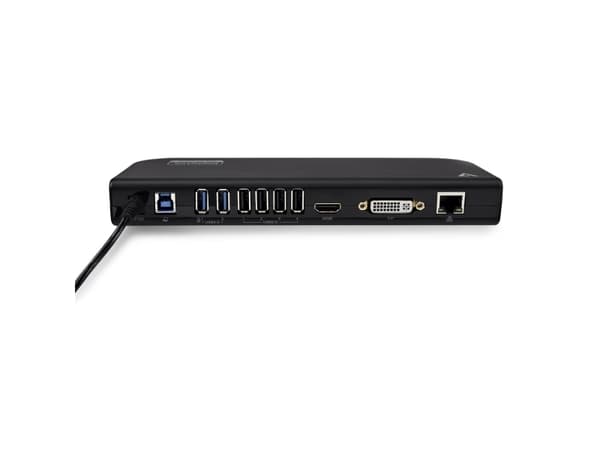 V7 UDDS2, Dockning, USB 2.0, Svart, Akrylnitrilbutadienstyren (ABS), Kina, CE, FCC, RoHS