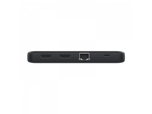 V7 CD52877, telakointi, USB 3.2 Gen 1 (3.1 Gen 1) Type-C, 100 W, 10,100,1000 Mbit/s, Sort, MicroSD (TransFlash), SD