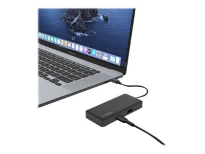 Belkin CONNECT USB-C 5-in-1 Multiport Adapter - telakointiasema - USB-C - HDMI - GigE