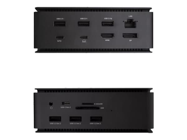 i-Tec USB4 metalli telakointiasema Dual 4K HDMI DP + Power Delivery - Telakointiasema - USB4 / Thunderbolt 4 - HDMI, DP - GigE - Europa - Suomi