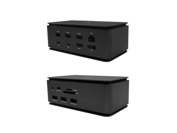 i-Tec USB4 metalli telakointiasema Dual 4K HDMI DP + Power Delivery - Telakointiasema - USB4 / Thunderbolt 4 - HDMI, DP - GigE - Europa - Suomi