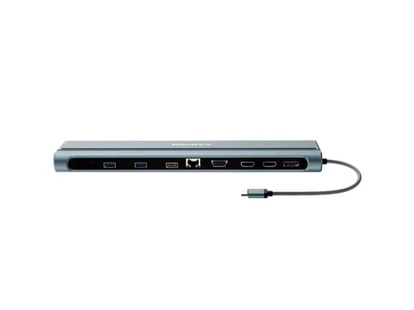 Canyon - Dockningsstation - USB-C - VGA, HDMI, DP - 1GbE