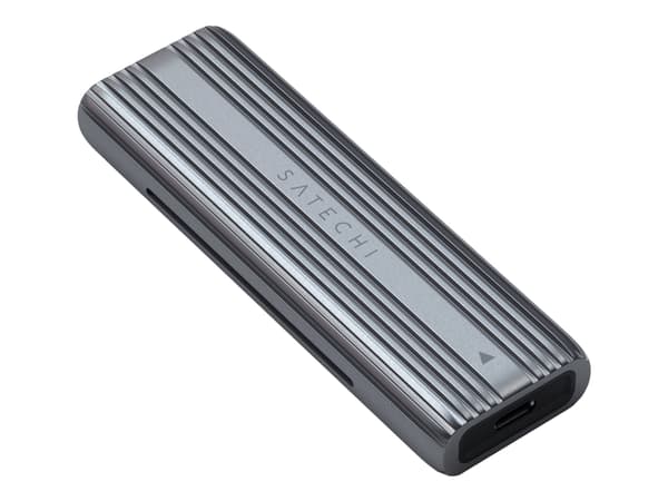 Satechi ST-UCNSEM, SSD-kotelo, M.2, M.2, PCI Express, SATA, Serial ATA II, Serial ATA III, USB-liitettävyys, Harmaa