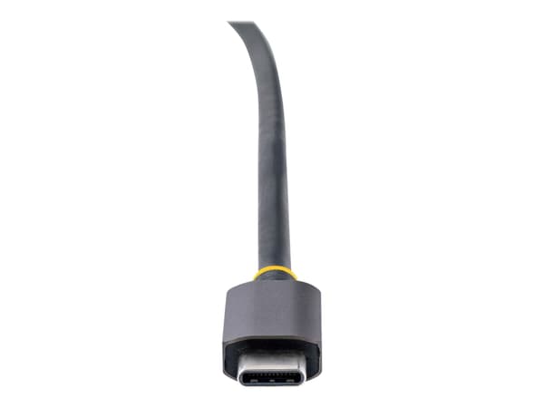 StarTech.com USB C Video Adapter, USB C to HDMI DVI VGA Adapter, Up to 4K 60Hz, Aluminum, Multiport Video Display Adapter for Laptops, Thunderbolt 3/