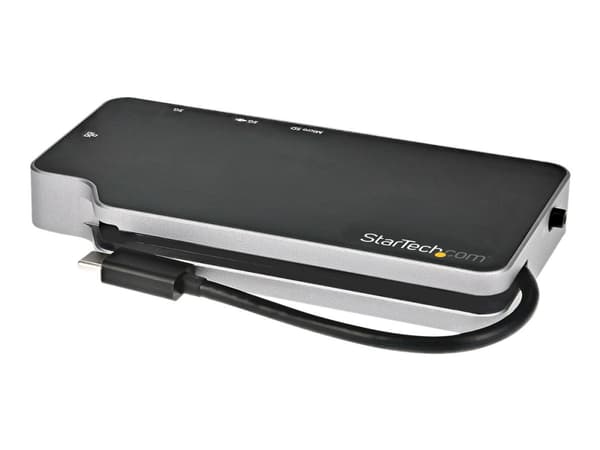 StarTech.com USB C moniporttisovitin, USB-C 4K HDMI- tai VGA-näyttöön/videoon/monitoriin 100W Power Delivery -läpiviennillä, 10 Gbps USB-keskittimell