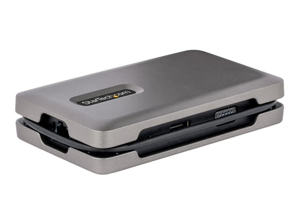 StarTech.com USB-C moniporttisovitin USB-C DP Alt Mode -videolähdöllä / 4K HDMI 2.0 / VGA, USB-C Dual Monitor Docking Station, 100W PD Pass-Through,