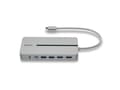 Miniatyrbild 3 av 5: Lindy 43360, Kabel, USB 3.2 Gen 1 (3.1 Gen 1) Type-C, 3,5 mm, Silver, Vit, -20 - 40 ° C, -40 - 80 ° C