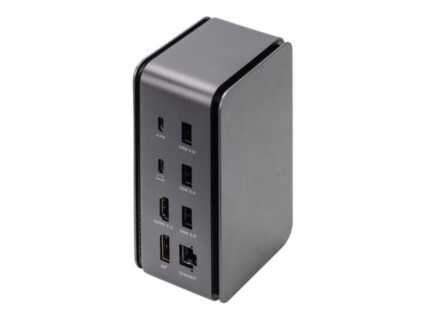 DIGITUS DA-70897 - Telakointiasema - USB4 - HDMI, DP - GigE