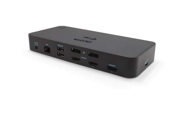 DICOTA i-tec - Dockningsstation - USB-C - DP, HDMI - 1GbE - 96 Watt