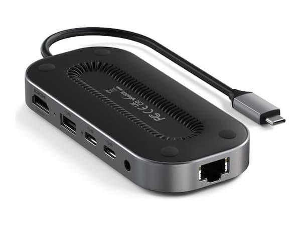 Satechi Multiport W - Dockningsstation - USB4 - HDMI - 10Mb LAN