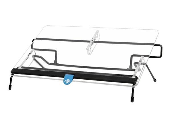 R-Go dokumentholder FlexRead opp til A3 transparent akryl/svart