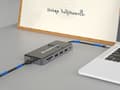 Miniatyrbild 4 av 5: Conceptronic DONN15G, Kabel, USB 3.2 Gen 1 (3.1 Gen 1) Type-C, 100 W, 1000 Mbit/s, Grå, MicroSD (TransFlash), SD