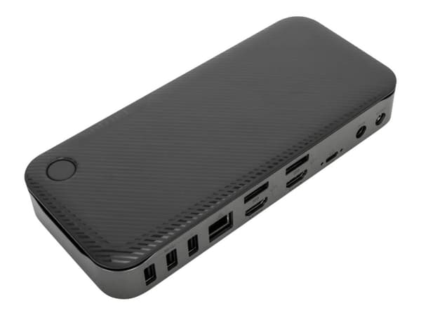 Targus - Dokkingstasjon - USB-C 3.2 Gen 2 / Thunderbolt 3 - 2 x HDMI, 2 x DP - 1GbE