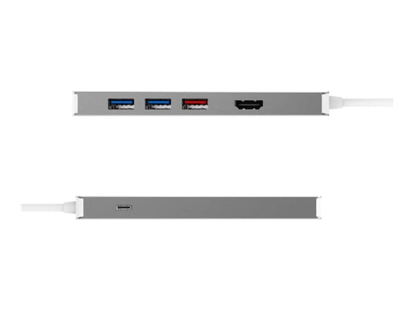 j5create JCD375 - Dockningsstation - USB-C 3.1 Gen 2 - HDMI - 1GbE - med 2 Kits