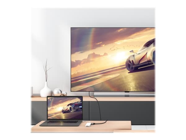 j5create JCD373-N Kevyt USB-C®-sovitin, USB 3.2 Gen 1 (3.1 Gen 1) Type-C, 60 W, Valkoinen, MicroSD (TransFlash), SD, 4K Ultra HD, 30 Hz