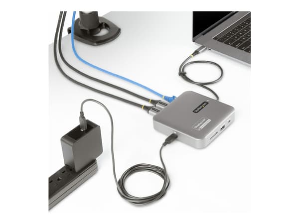 USB-C MULTIPORT ADAPTER 2X 4K  CTLR 60HZ HDMI/USB 10GBPS HUB/100W PD