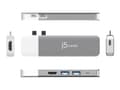 Miniatyrbild 5 av 5: j5create JCD389-N - Mini-dockningsenhet - USB-C - HDMI