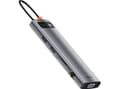 Miniatyrbild 3 av 5: Baseus Metal Gleam Series 11-in-1, Kabel, USB 3.2 Gen 1 (3.1 Gen 1) Type-C, 100 W, 3,5 mm, 10,100,1000 Mbit/s, 10BASE-T,100BASE-TX,1000BASE-T