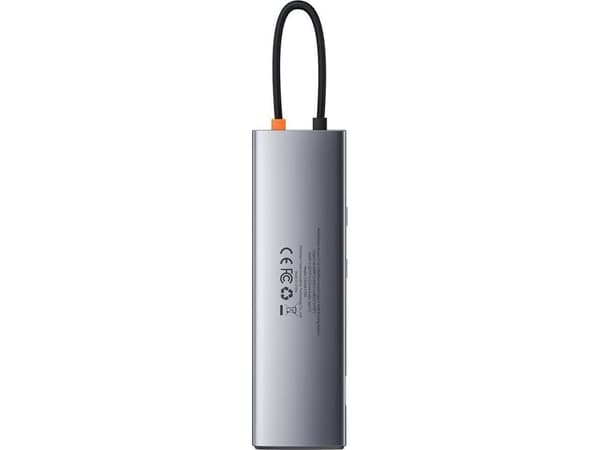 Baseus Metal Gleam Series 11-in-1, Kabel, USB 3.2 Gen 1 (3.1 Gen 1) Type-C, 100 W, 3,5 mm, 10,100,1000 Mbit/s, 10BASE-T,100BASE-TX,1000BASE-T