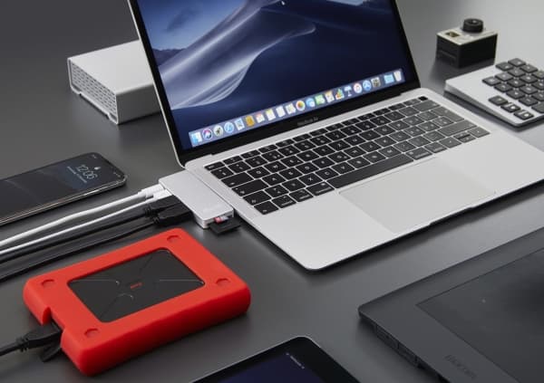 LMP 18118, USB 3.2 Gen 1 (3.1 Gen 1) Type-C, Grå, MicroSD (TransFlash), SD, SDHC, SDXC, USB 3.2 Gen 1 (3.1 Gen 1) Type-A, USB 3.2 Gen 1 (3.1 Gen 1) T